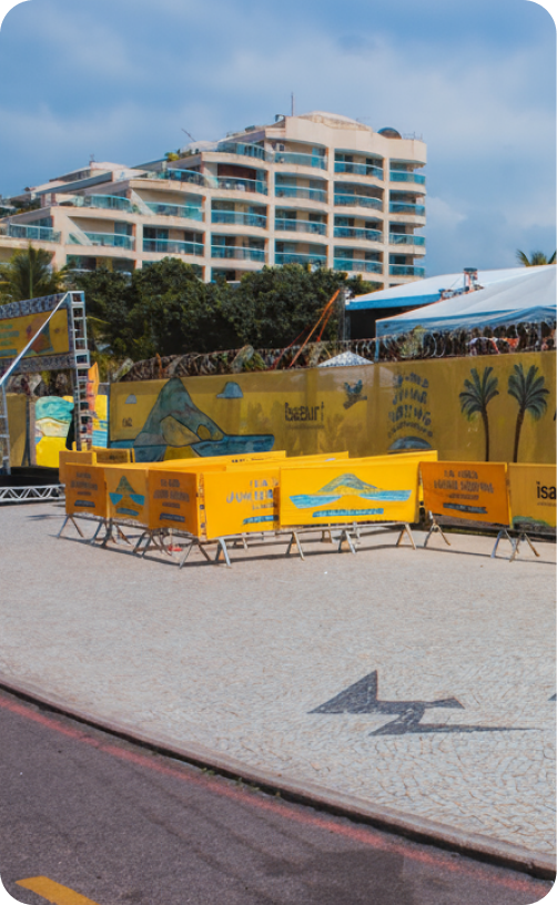 Exemplo de projeto de comunicação visual industrial da M2 Flex