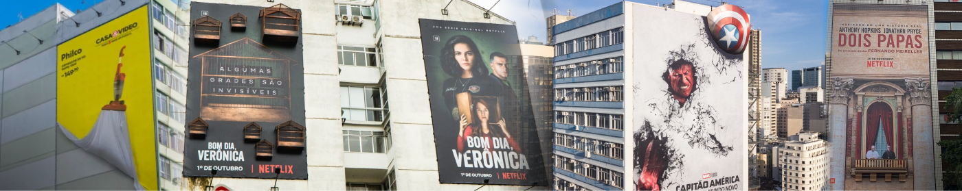 Soluções em Mídia OOH (Out of Home) e Impressão Digital M2 Flex